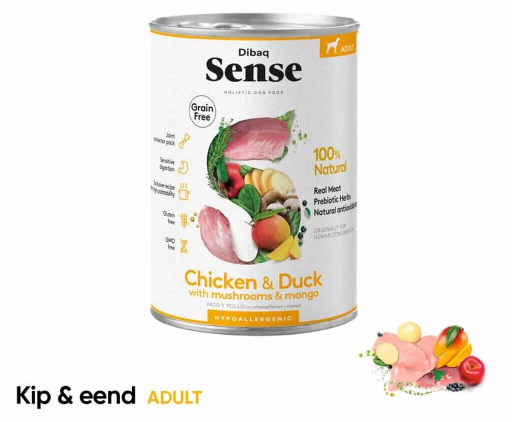 DIBAQ SENSE CHICKEN &  DUCK Can | Wet Food