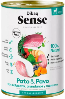 DIBAQ SENSE DUCK & TURKEY CAN | Wet Food