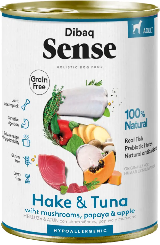 DIBAQ SENSE HAKE & TUNA CAN | Wet Food