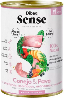 DIBAQ SENSE RABBIT & TURKEY (light) CAN | Wet Food
