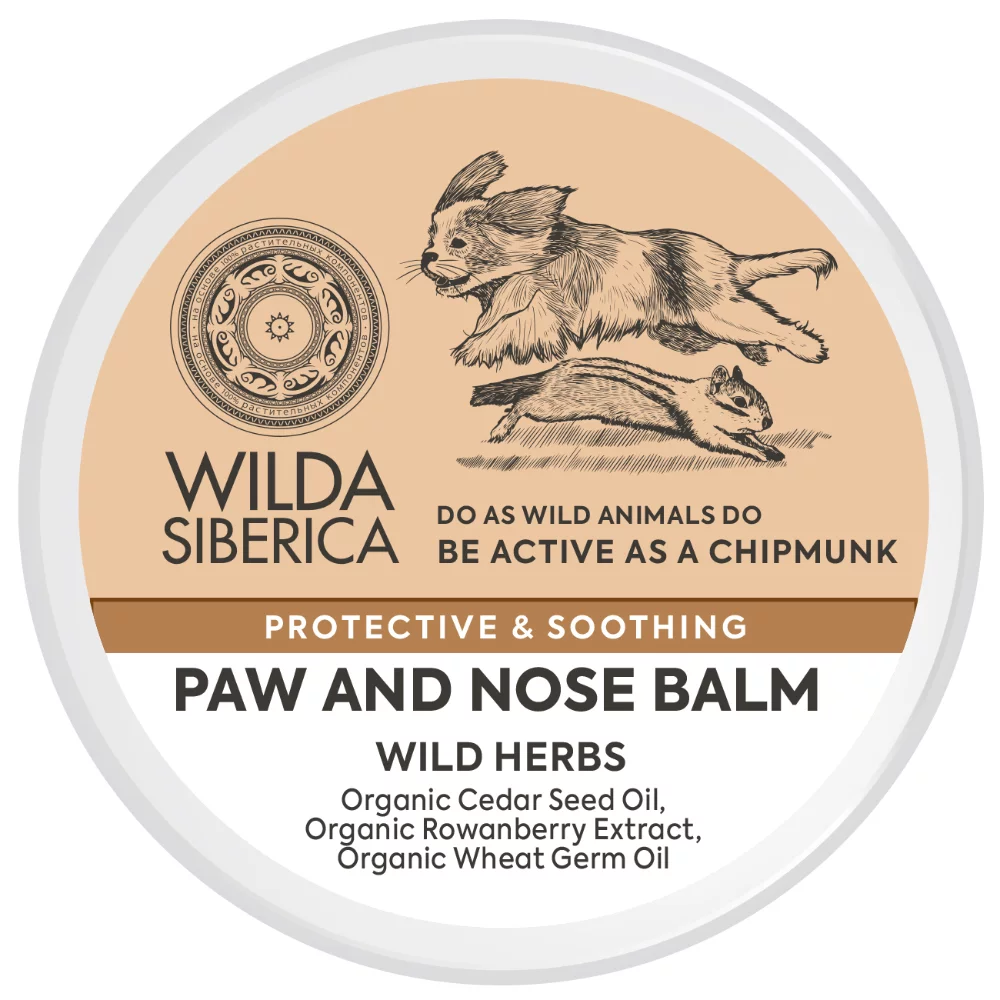 WILDA SIBERICA. Protective & Soothing Paw and Nose Balm