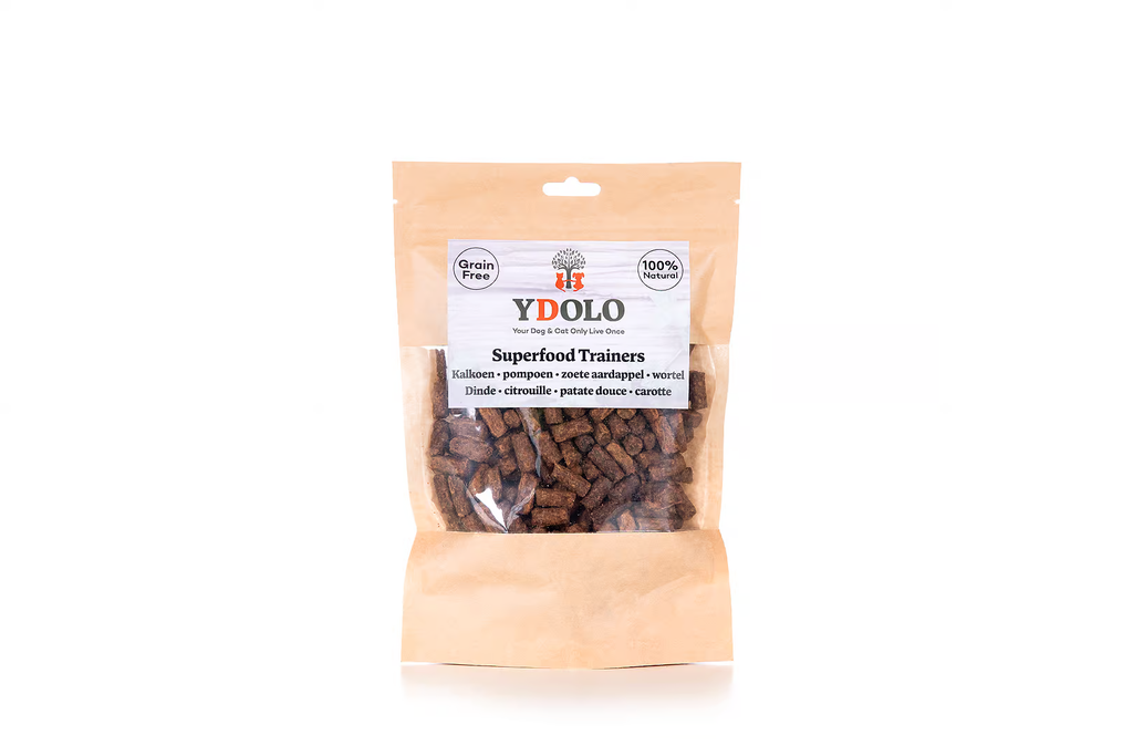 YDOLO Superfood Trainers - Kalkoen met pompoen, zoete aardappel & wortel
