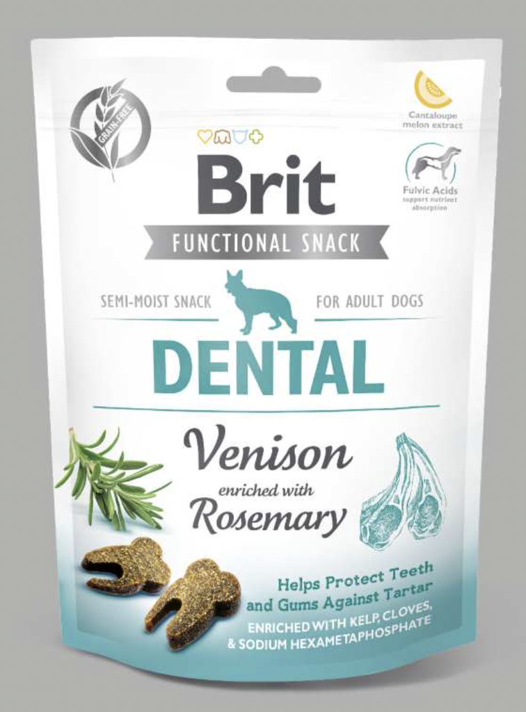 BRIT BC FS Dental Venison 150g 