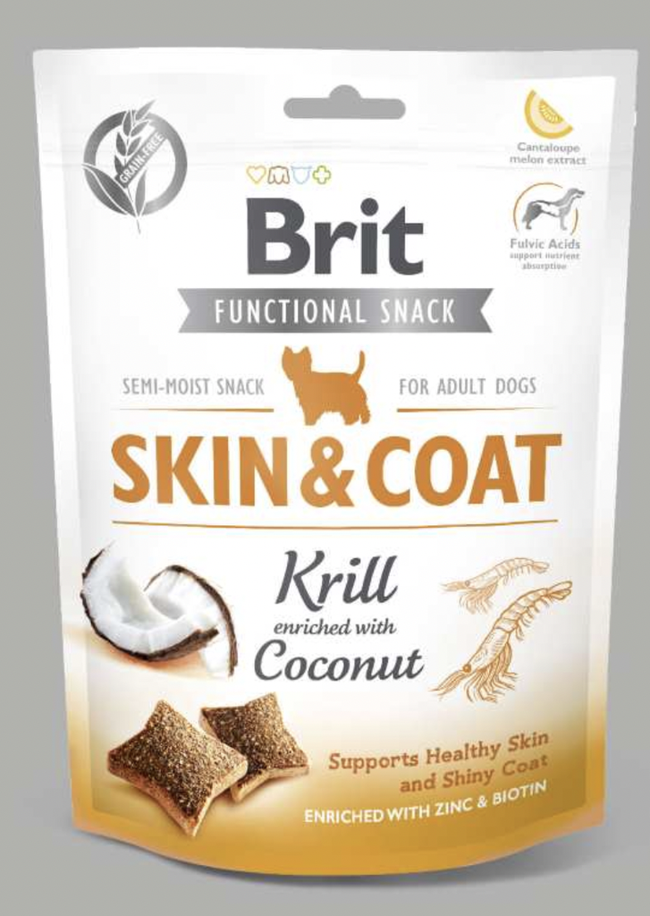 BRIT BC FS Skin&Coat Krill 150g