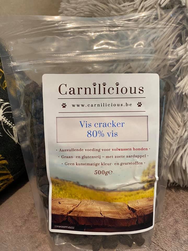 CARNILICIOUS Cracker Vis 500gr