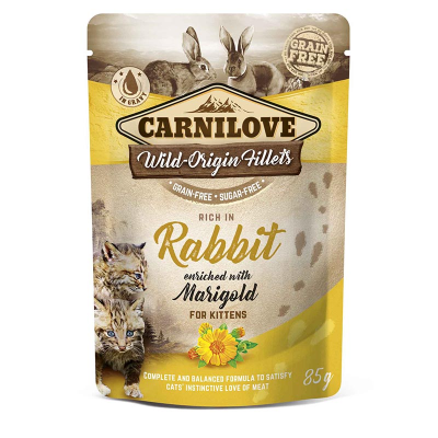 CARNILOVE cat pouch Rabbit 85g (24)
