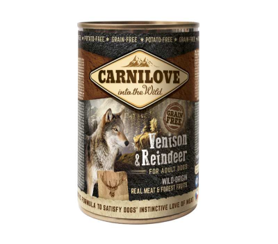 CARNILOVE Dog Cans Rendier 400g 