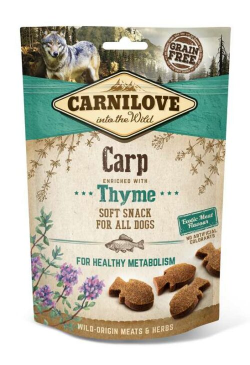 CARNILOVE Soft Snack Carp with Thyme 200g 