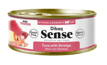 Dibaq Sense Cat Wet 70g TUNA & SHRIMPS