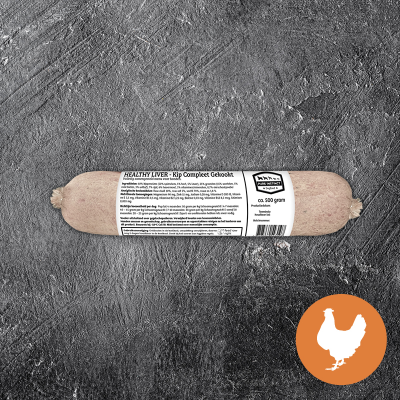 PURE INSTINCT GEKOOKT KIP - HEALTHY LIVER 500G