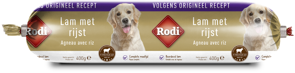 RODI worst Lam & Rijst   