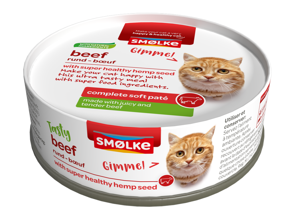 SMØLKE Kat Soft Pate Beef 