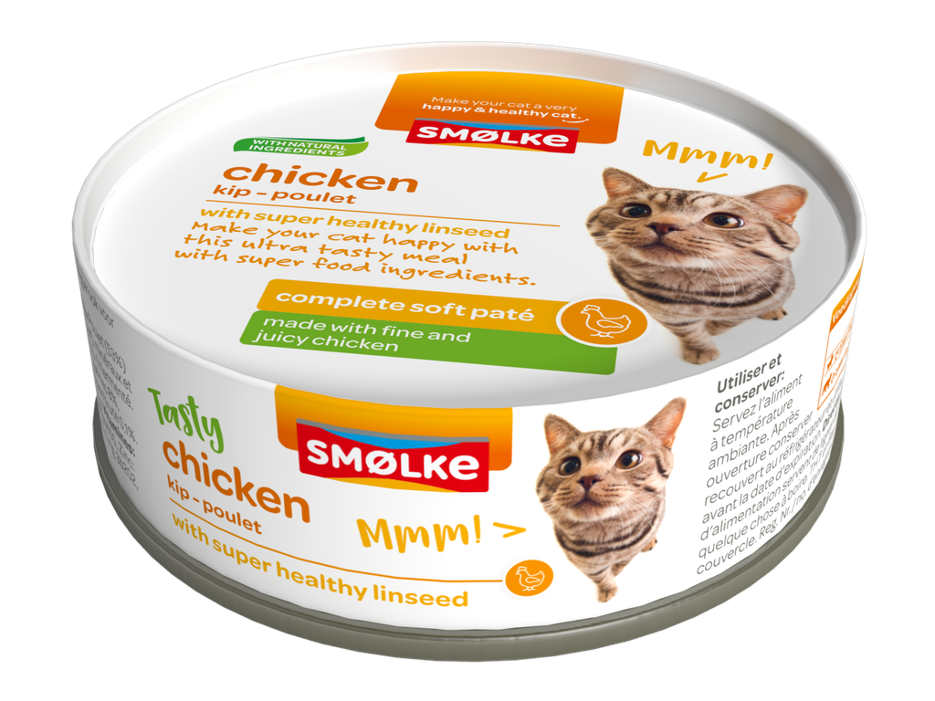 SMØLKE Kat Soft Pate Chicken 