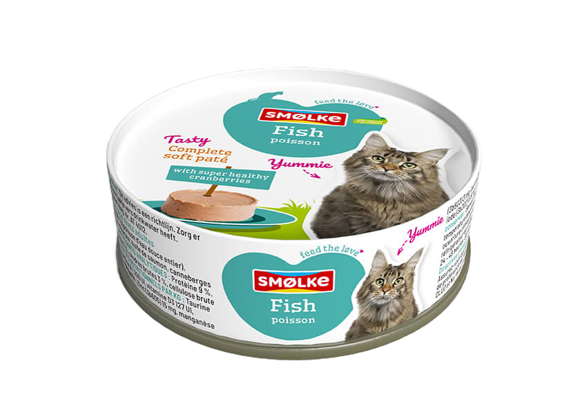 SMØLKE Kat Soft Pate Freshwater Fish 