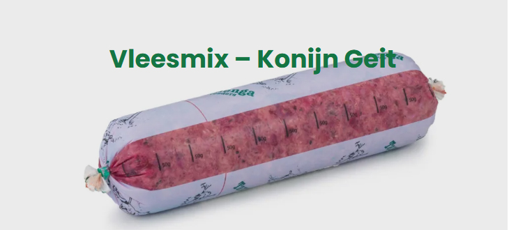 TAMMENGA Vleesmix Konijn Geit 