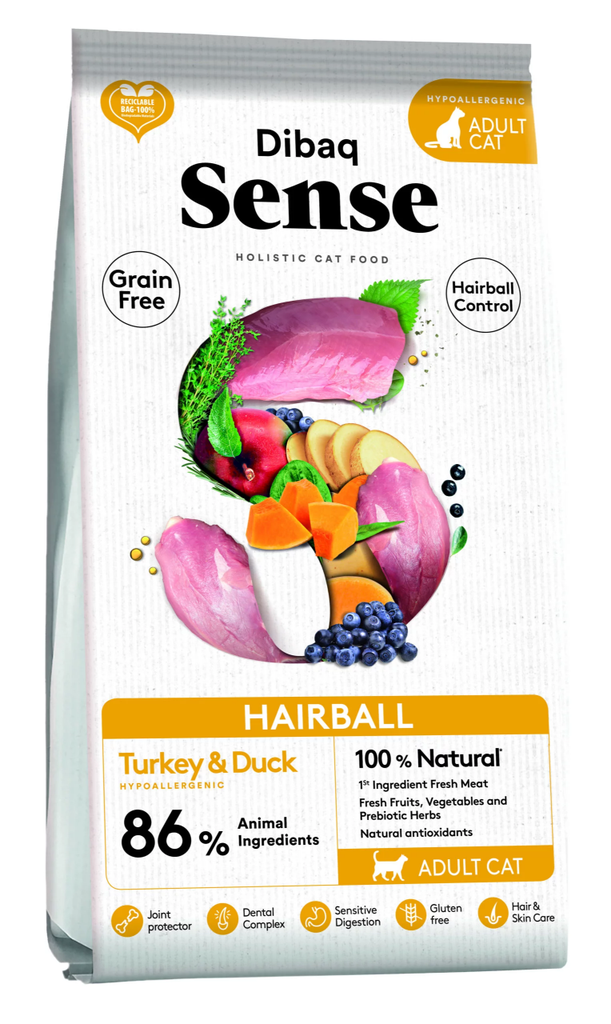 Dibaq Sense CAT Grain Free HAIRBALL 