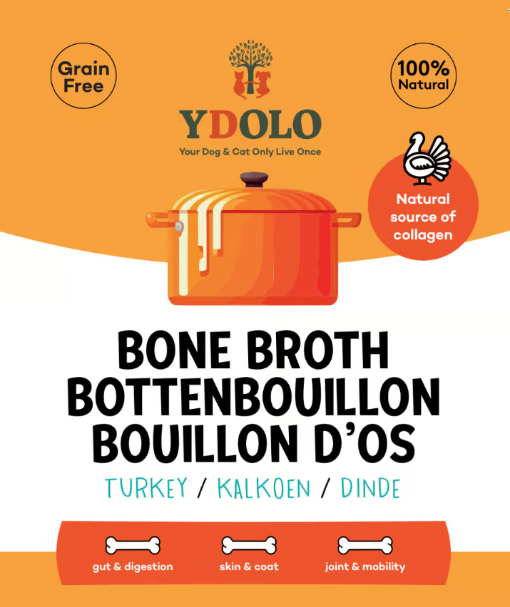 YDOLO Bottenbouillon / BIO Kalkoen 