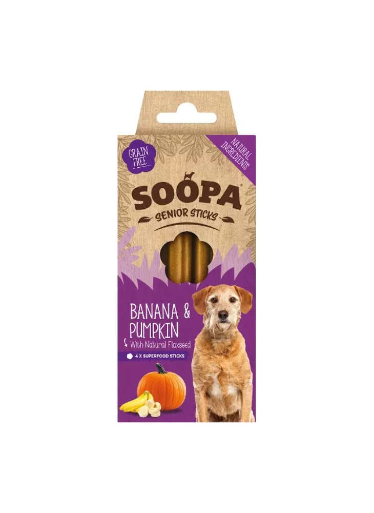 SOOPA Senior Sticks Banana & Pumpkin