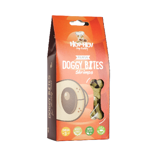 [3830073541493] HOV-HOV DOG ORGANIC BISCUITS - SHRIMPS | FISH  | GRAINFREE